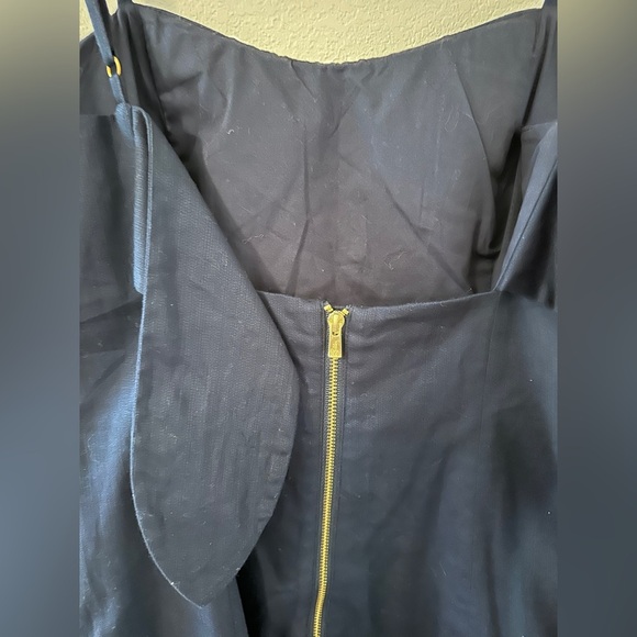 Lilly Pulitzer Navy and White Floral Mini Dress - Picture 5 of 9